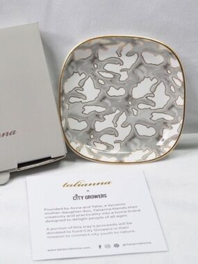 Talianna Aragon Jewelry Tray (City Growers collaboration) Ceramic Trinket Tray
